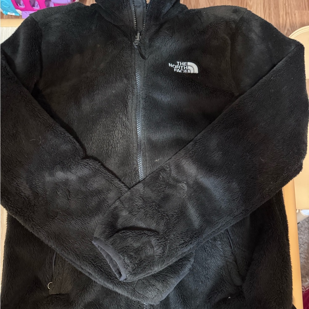 The North Face Black Full-Zip Fleece Jacket